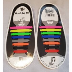Good-bye Tie Anchor Lace 8+8 Multi-colored